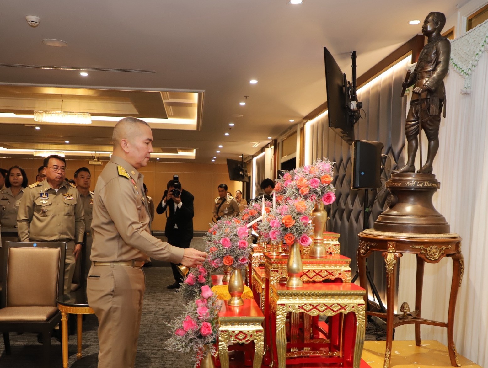 กรมบังคับคดี ร่วมพิธีสงฆ์เนื่องในโอกาส วันสถาปนากระทรวงยุติธรรมครบรอบ 135 ปี